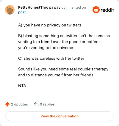 Image credit: PettyHonestThrowaway | PettyHonestThrowaway