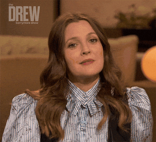 Image credit: Giphy | The Drew Barrymore Show