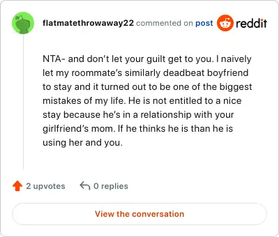 Image credit: flatmatethrowaway22 | flatmatethrowaway22