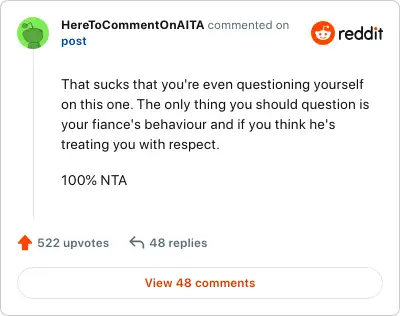 Image credit: HereToCommentOnAITA | HereToCommentOnAITA