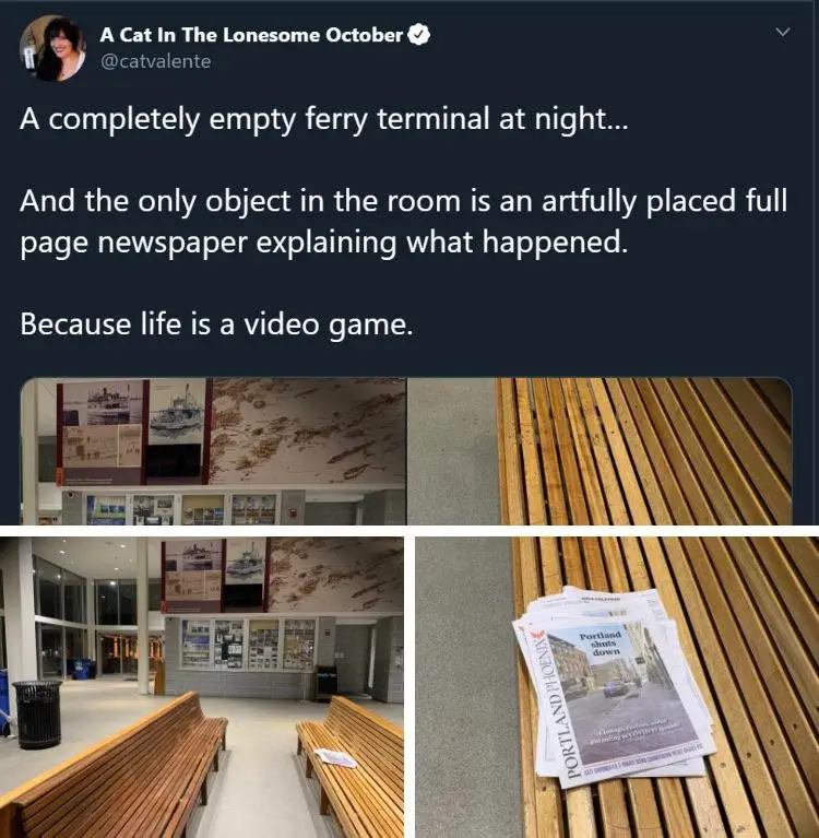 Image credit: Twitter | catvalente