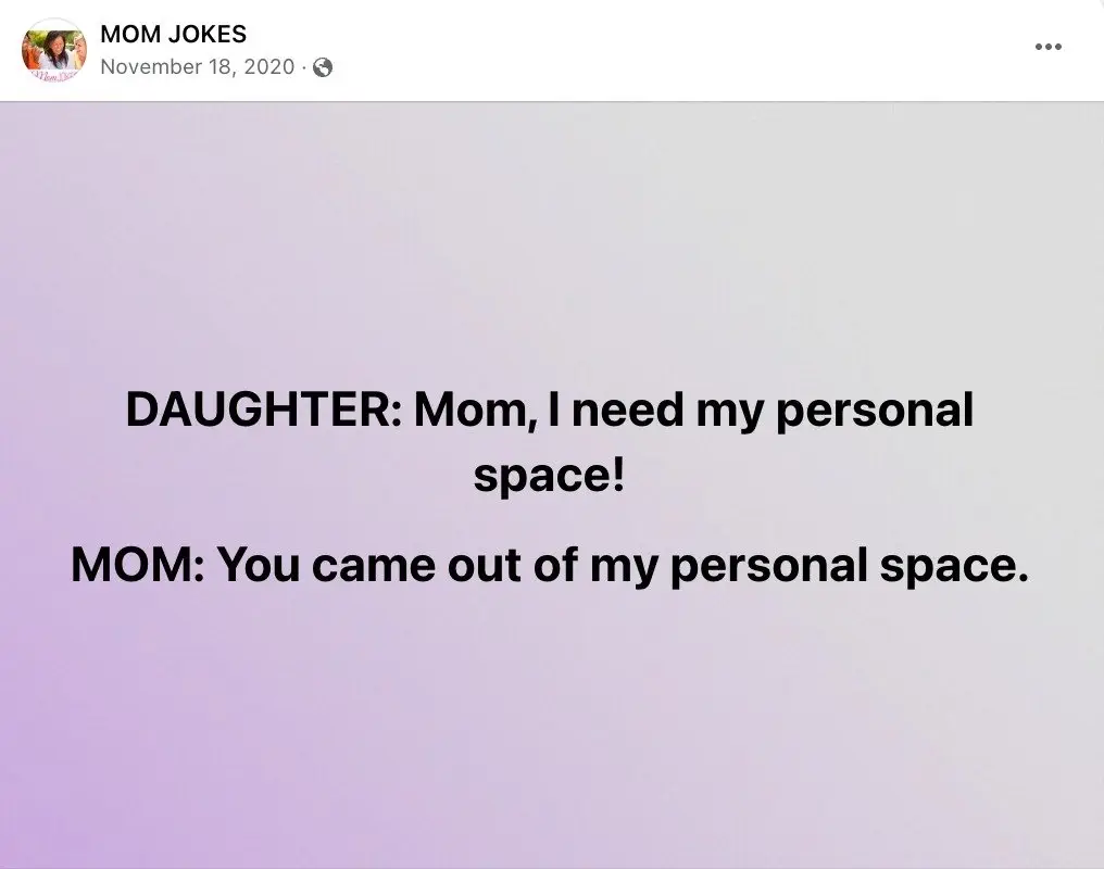 Image credit: Facebook | MOM JOKES