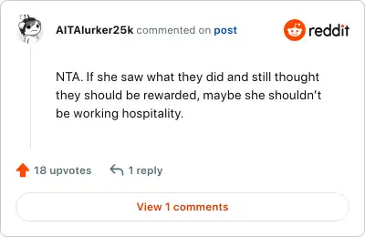 Image credit: AITAlurker25k | AITAlurker25k