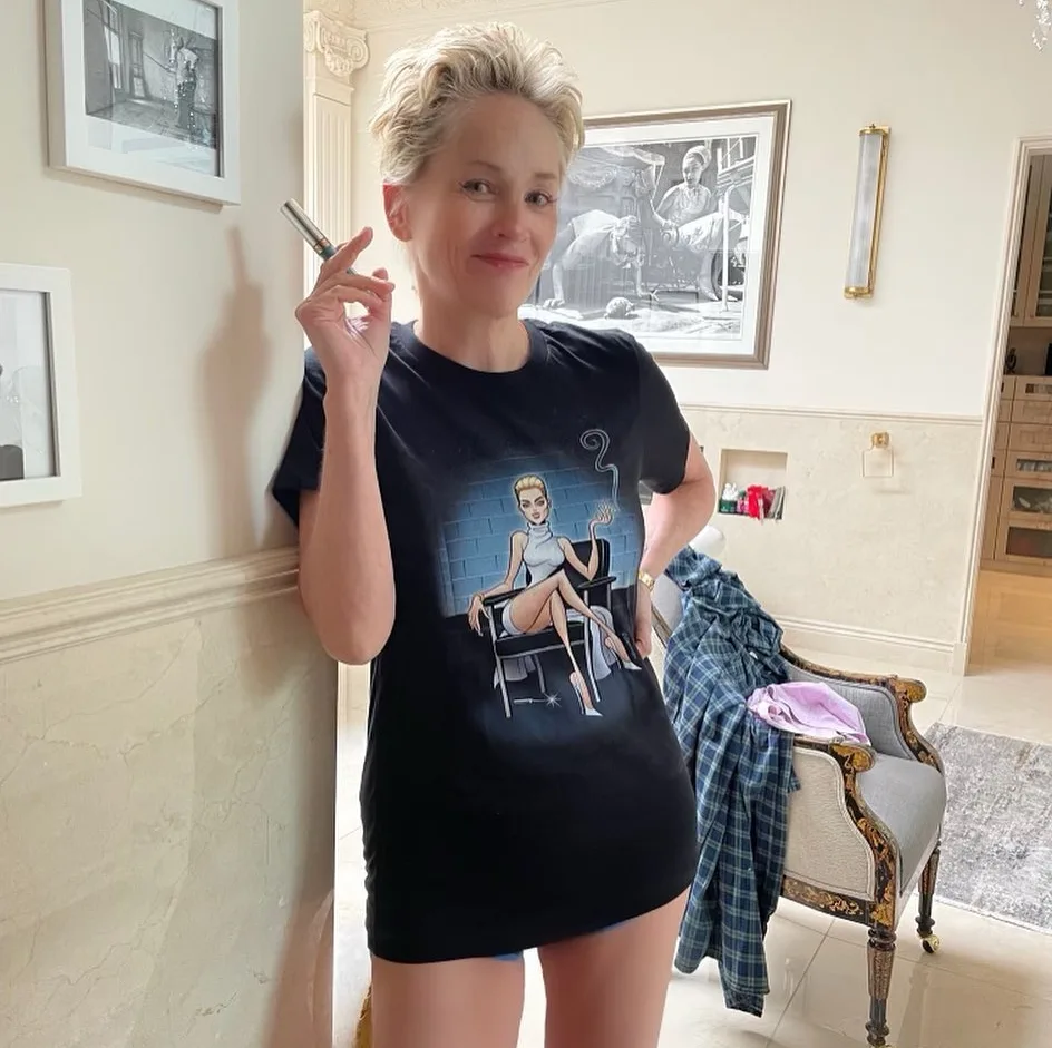 Image credit: Instagram | @sharonstone