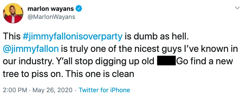 Image credit: Twitter | @MarlonWayans
