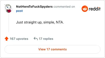 Image credit: NotHereToFuckSpyders | NotHereToFuckSpyders