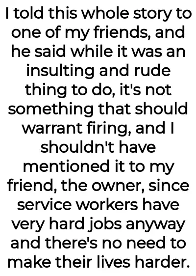 Image credit: firedwaiterthrowaway | firedwaiterthrowaway