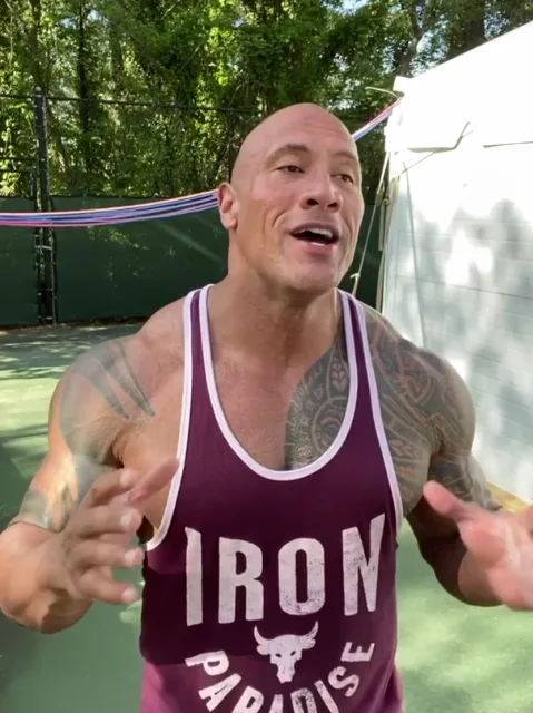 Image credit: Instagram | @therock