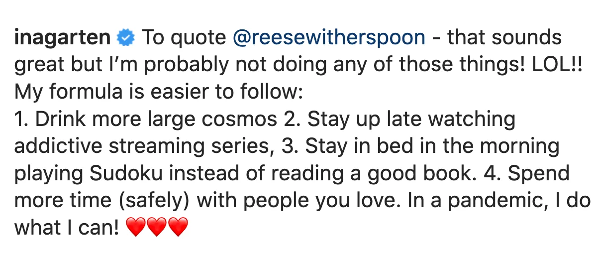 Image credit: Instagram | @reesewitherspoon