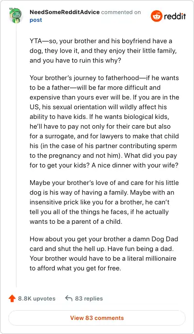 Image credit: NeedSomeRedditAdvice | NeedSomeRedditAdvice