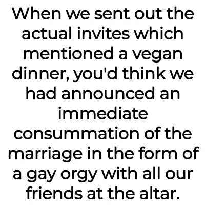 Image credit: veganweddingthrowawa | veganweddingthrowawa