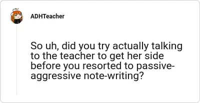 Image credit: ADHTeacher | ADHTeacher