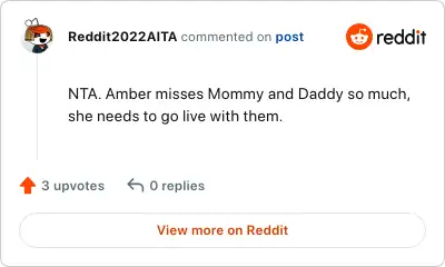 Image credit: Reddit2022AITA | Reddit2022AITA