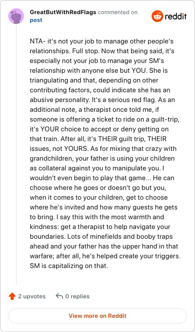 Image credit: GreatButWithRedFlags | GreatButWithRedFlags
