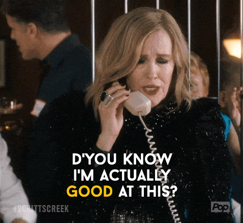 Image credit: Giphy | Schitt's Creek