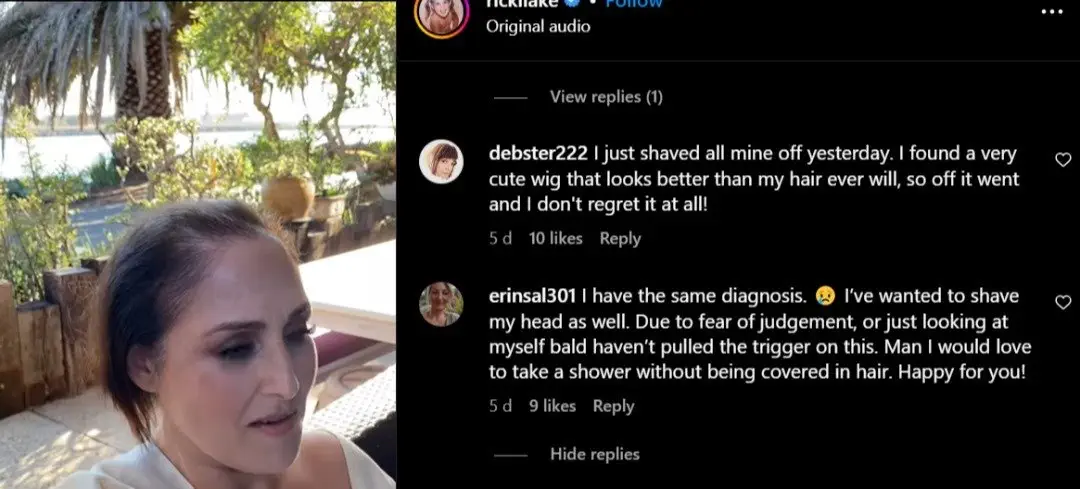 Image credit: instagram | Ricki Lake/Instagram