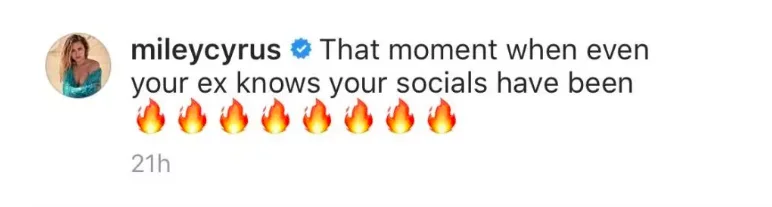 Image credit: Twitter | @MileyCyrus