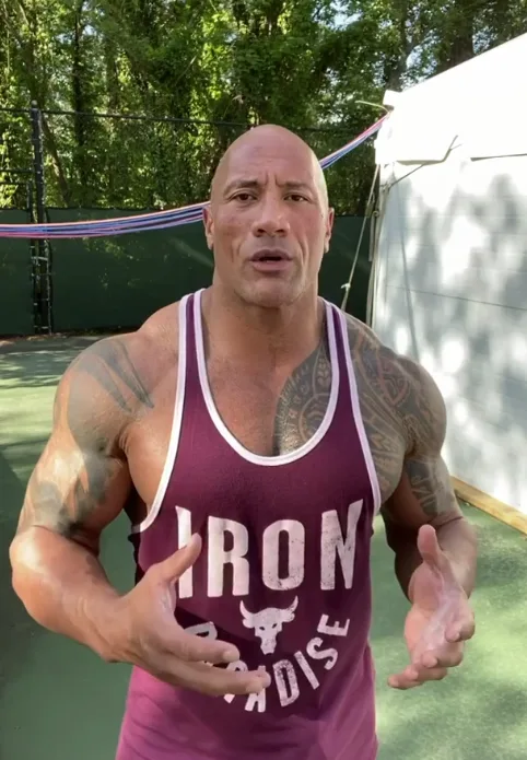 Image credit: Instagram | @therock