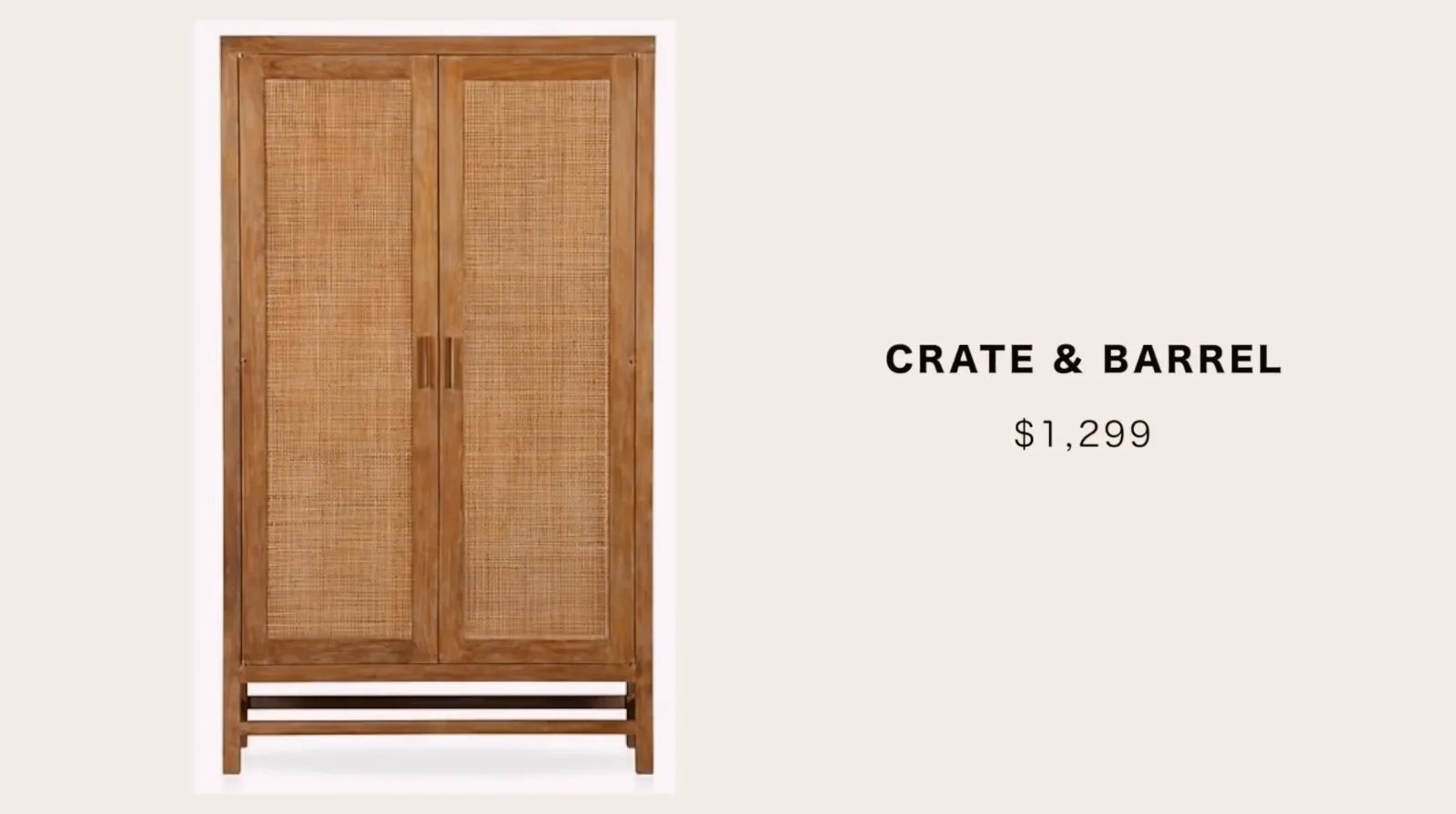 Image credit: Crate & Barrel