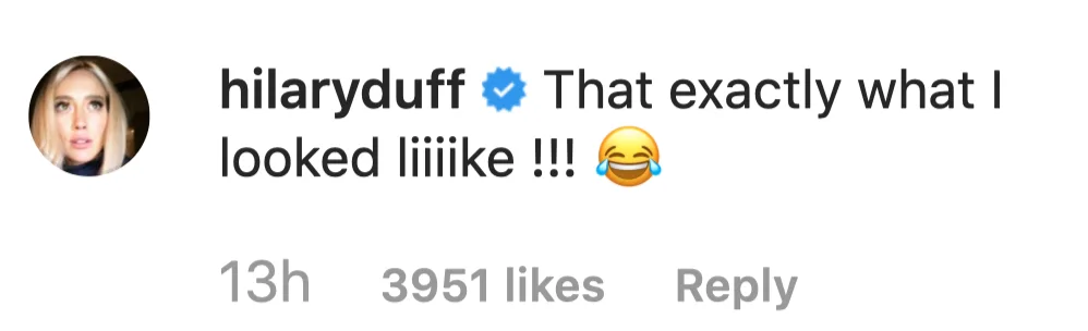 Image credit: Instagram | @hilaryduff