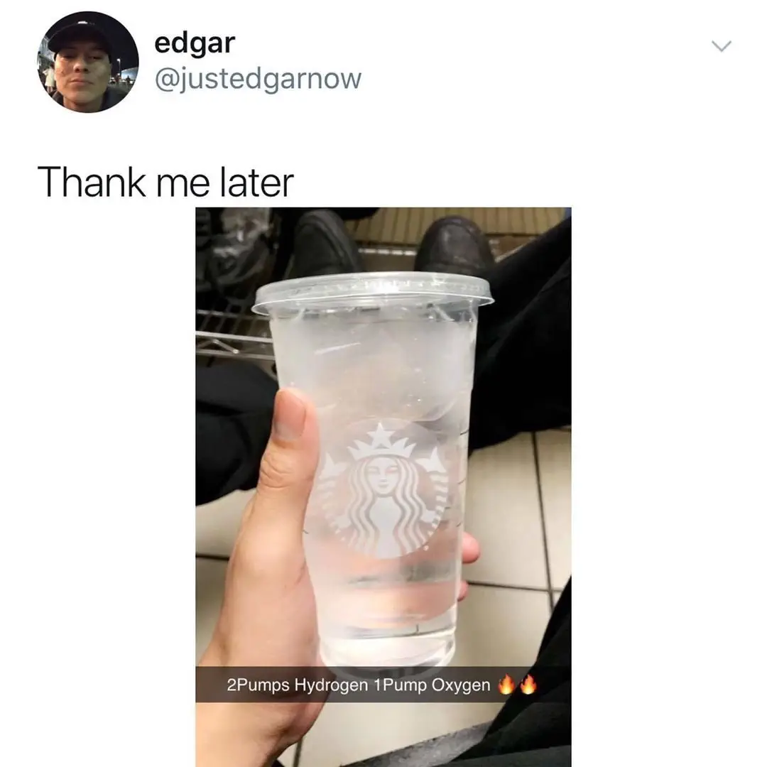 Water (Image credit: Instagram | @kalesalad)