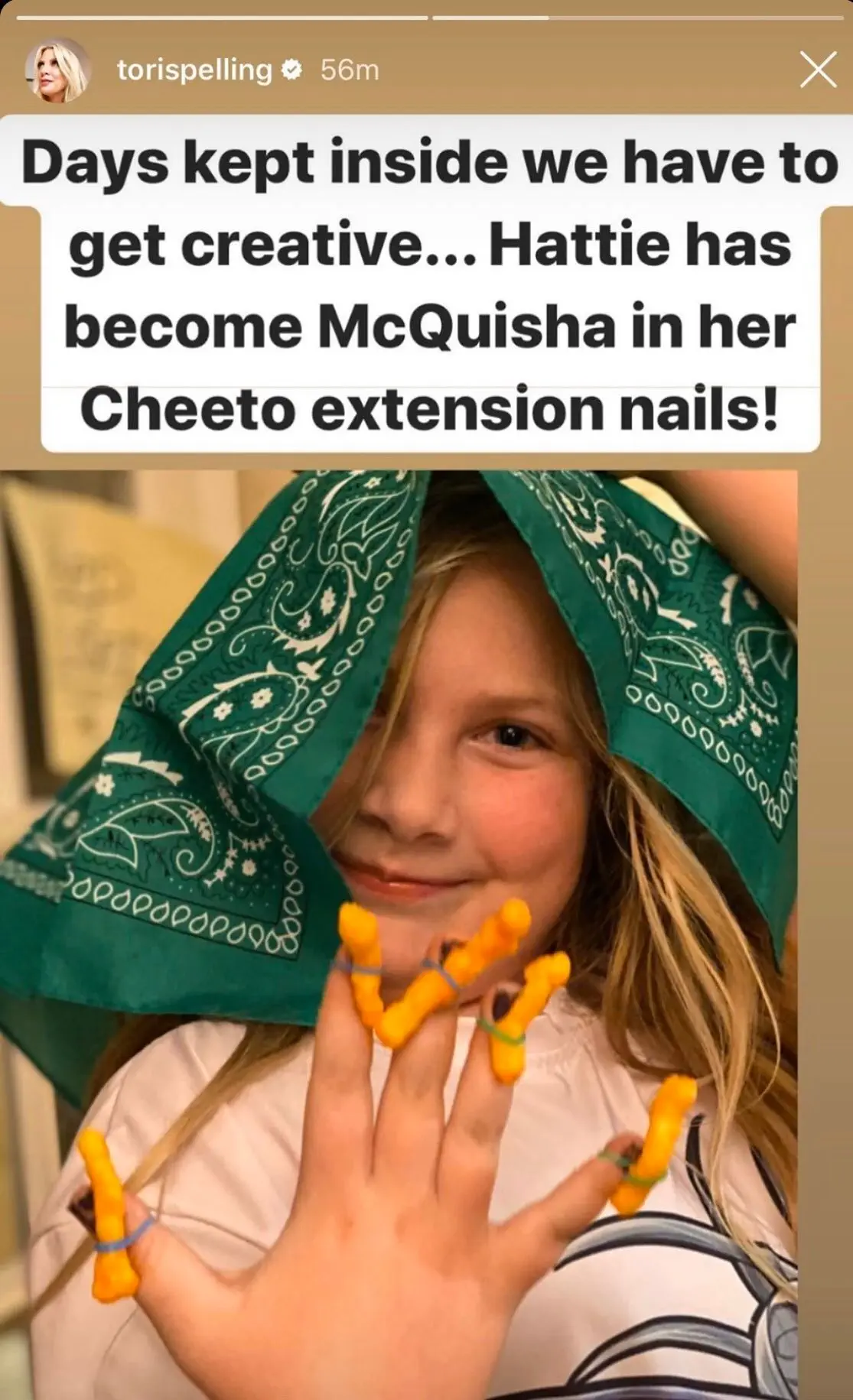 Image credit: Instagram | @torispelling