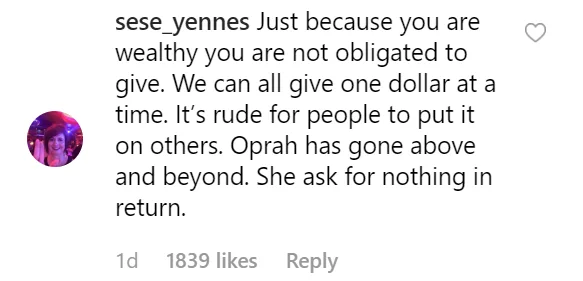 Image credit: Instagram | @oprah