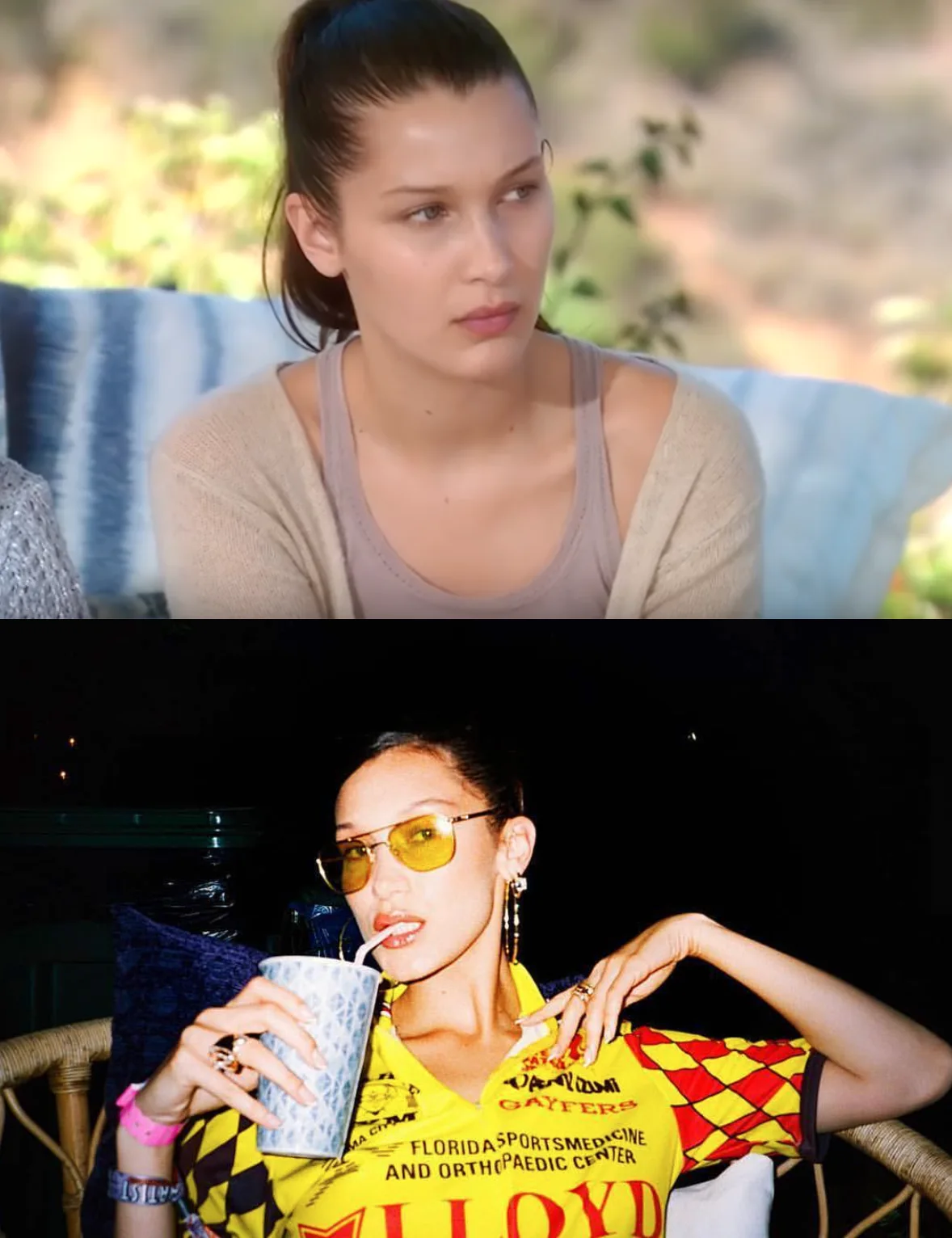 Image credit: YouTube | hayu, @bellahadid