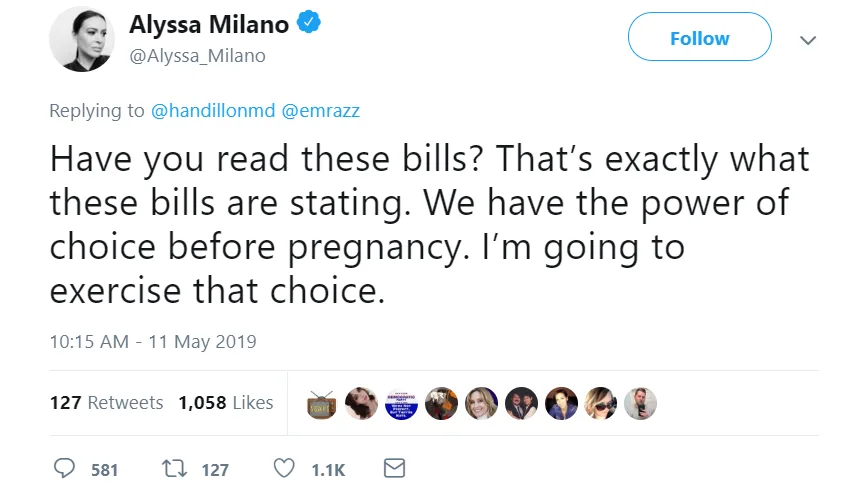Image credit: Twitter | @Alyssa_Milano