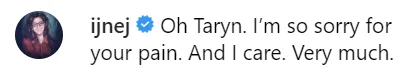 Image credit: Instagram | @tarynmanning
