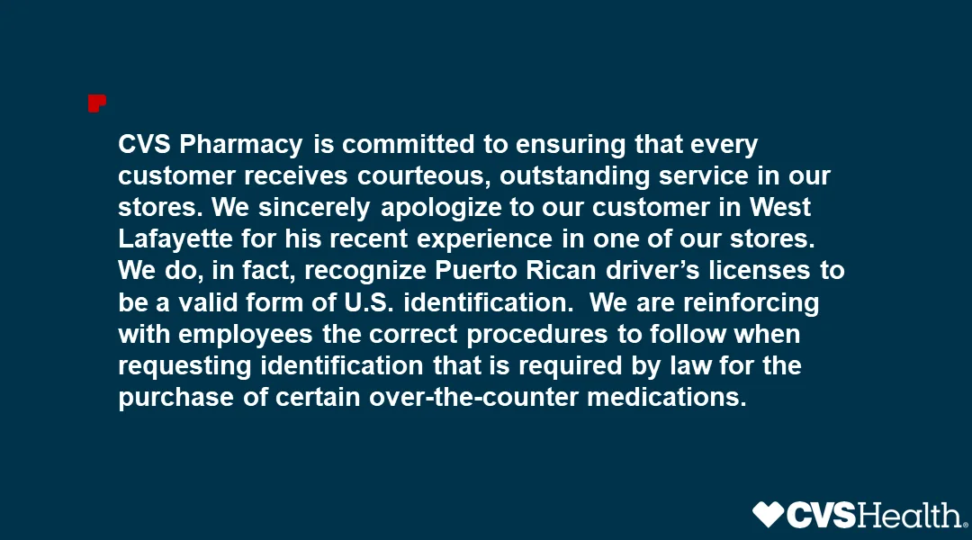Image credit: Facebook | CVS Pharmacy