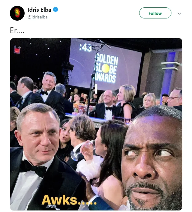 Image credit: Twitter | @idriselba