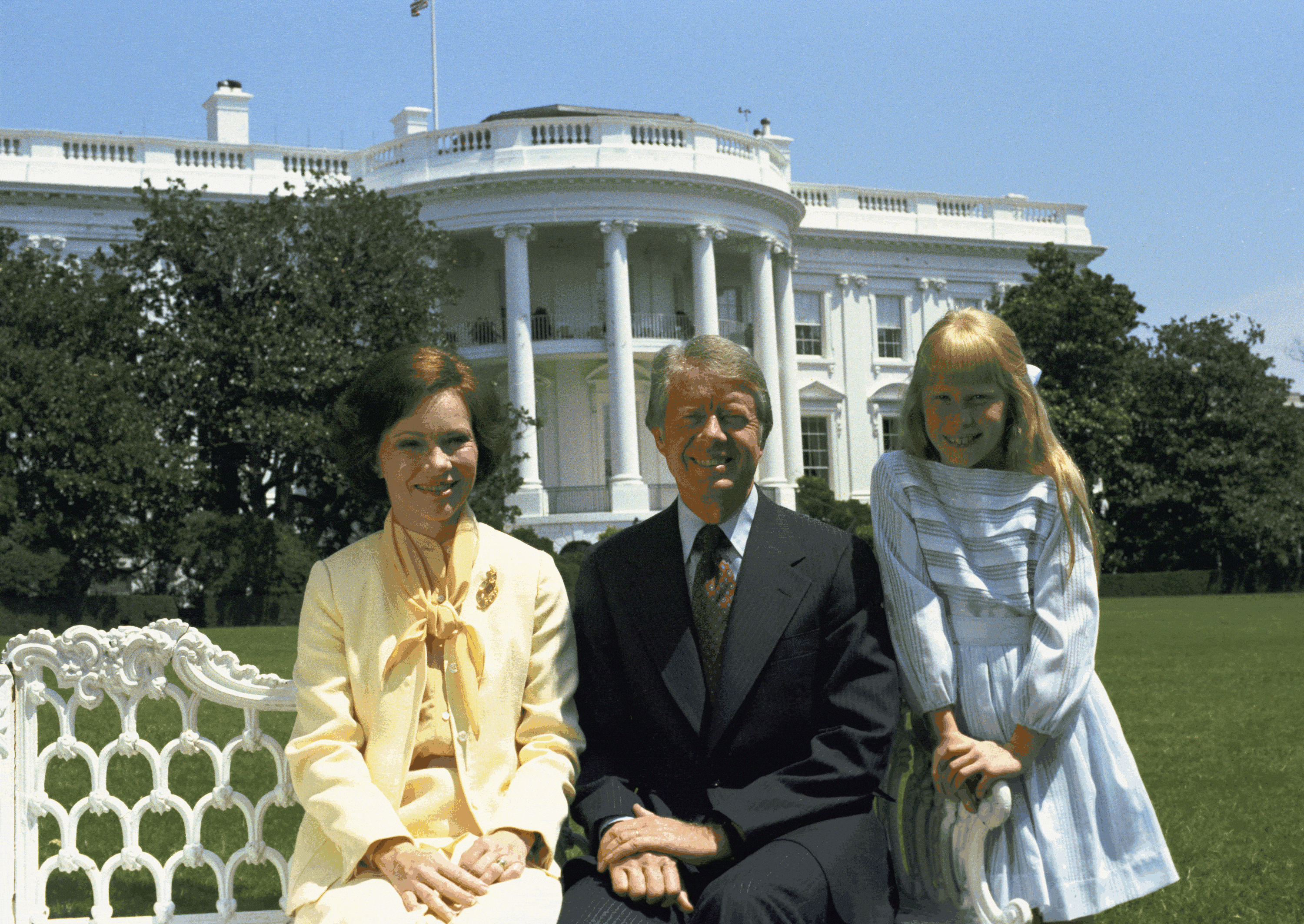 Image credit: https://diplycom5cc47.zapwp.com/q:i/r:0/wp:1/w:1/u:https://commons.wikimedia.org/wiki/File:Rosalynn,_Jimmy,_and_Amy_Carter.gif
