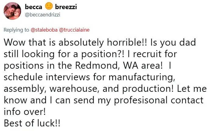 Image credit: Twitter | @beccaendrizzi