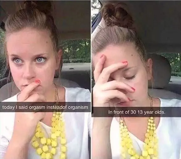 Teacher on Snapchat (Image credit: Instagram | @hoedity)