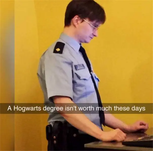 Harry Potter look alike (Image credit: Imgur | Sassafrassing)