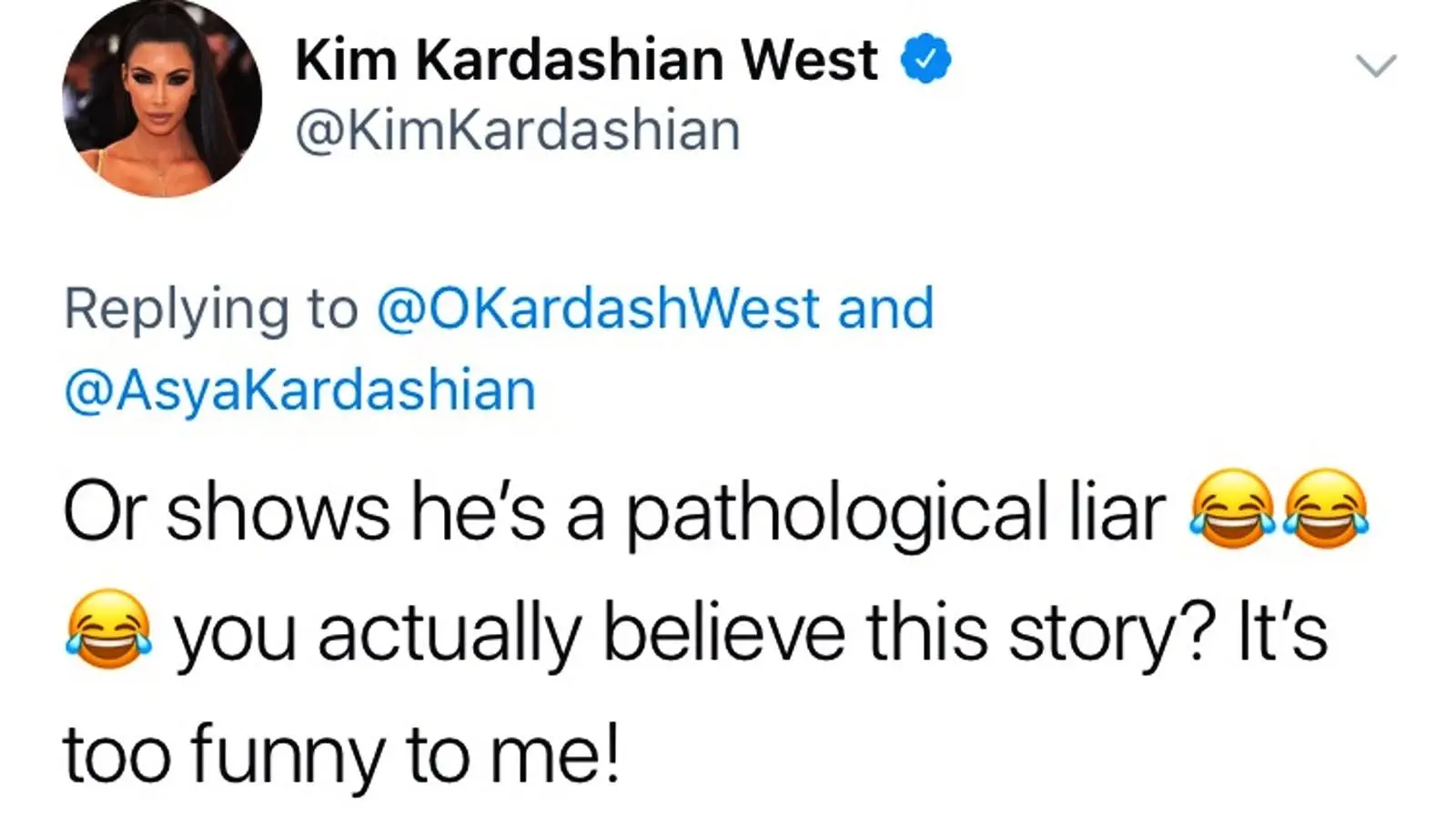 Image credit: Twitter | @KimKardashian
