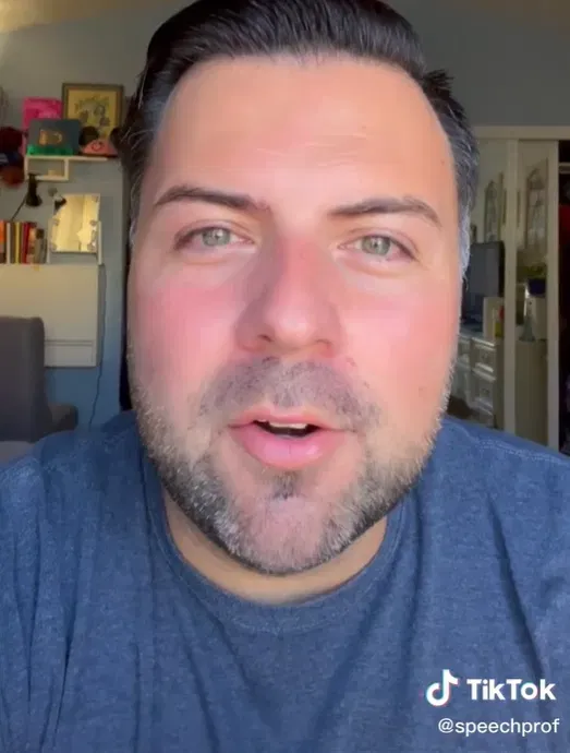 Image credit: TikTok | speechprof