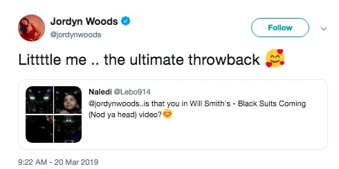 Image credit: Twitter | @jordynwoods