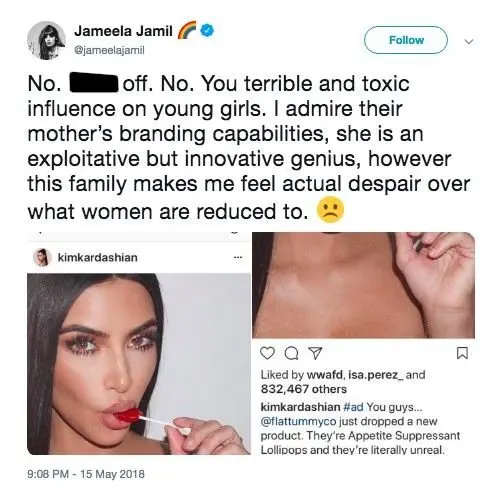 Image credit: Twitter | @jameelajamil
