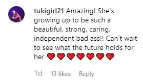 Image credit: Instagram | @tukigirl21