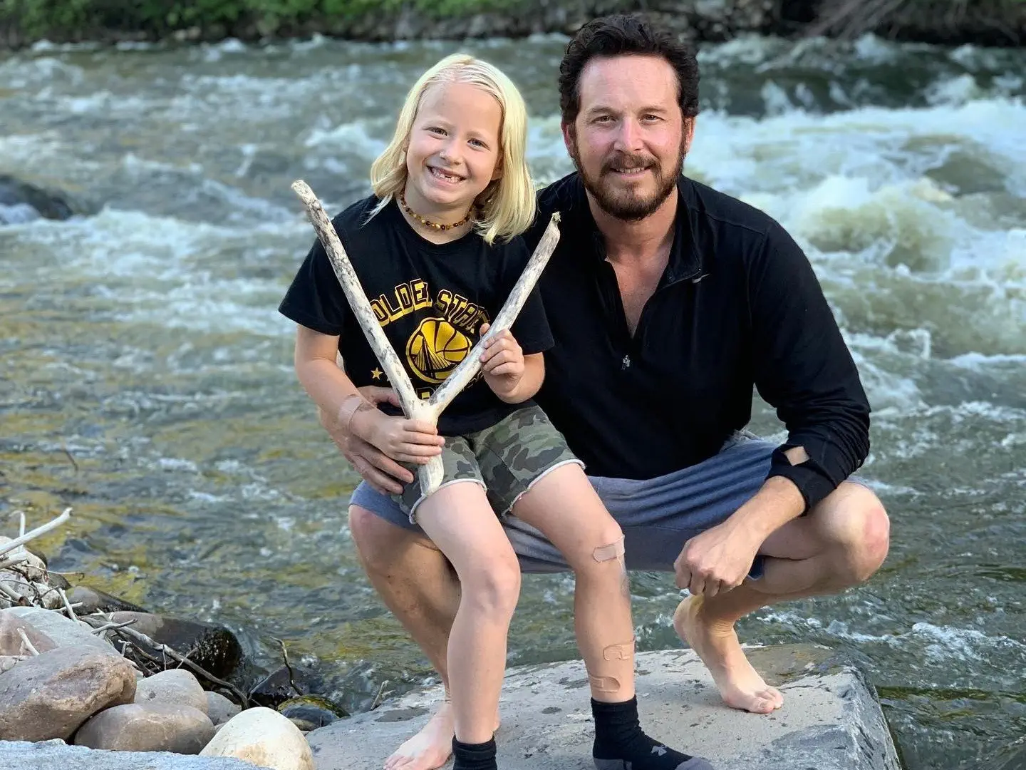 Cole Hauser on vacation