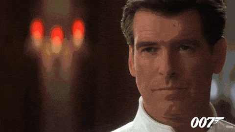 Image credit: Giphy | James Bond 007