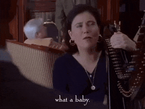 Image credit: Giphy | Gilmore Girls