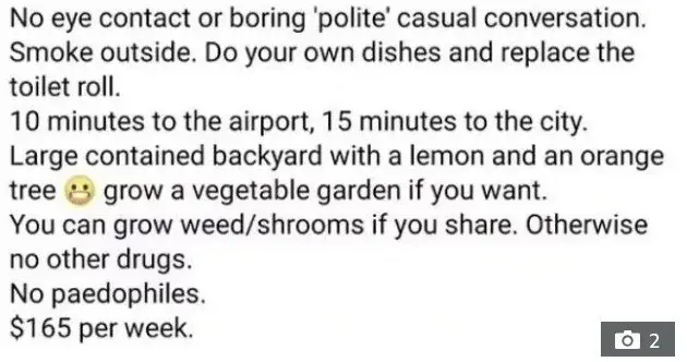 Image credit: https://www.thesun.co.uk/fabulous/18014449/brutally-honest-rent-ad-praised/ | The Sun