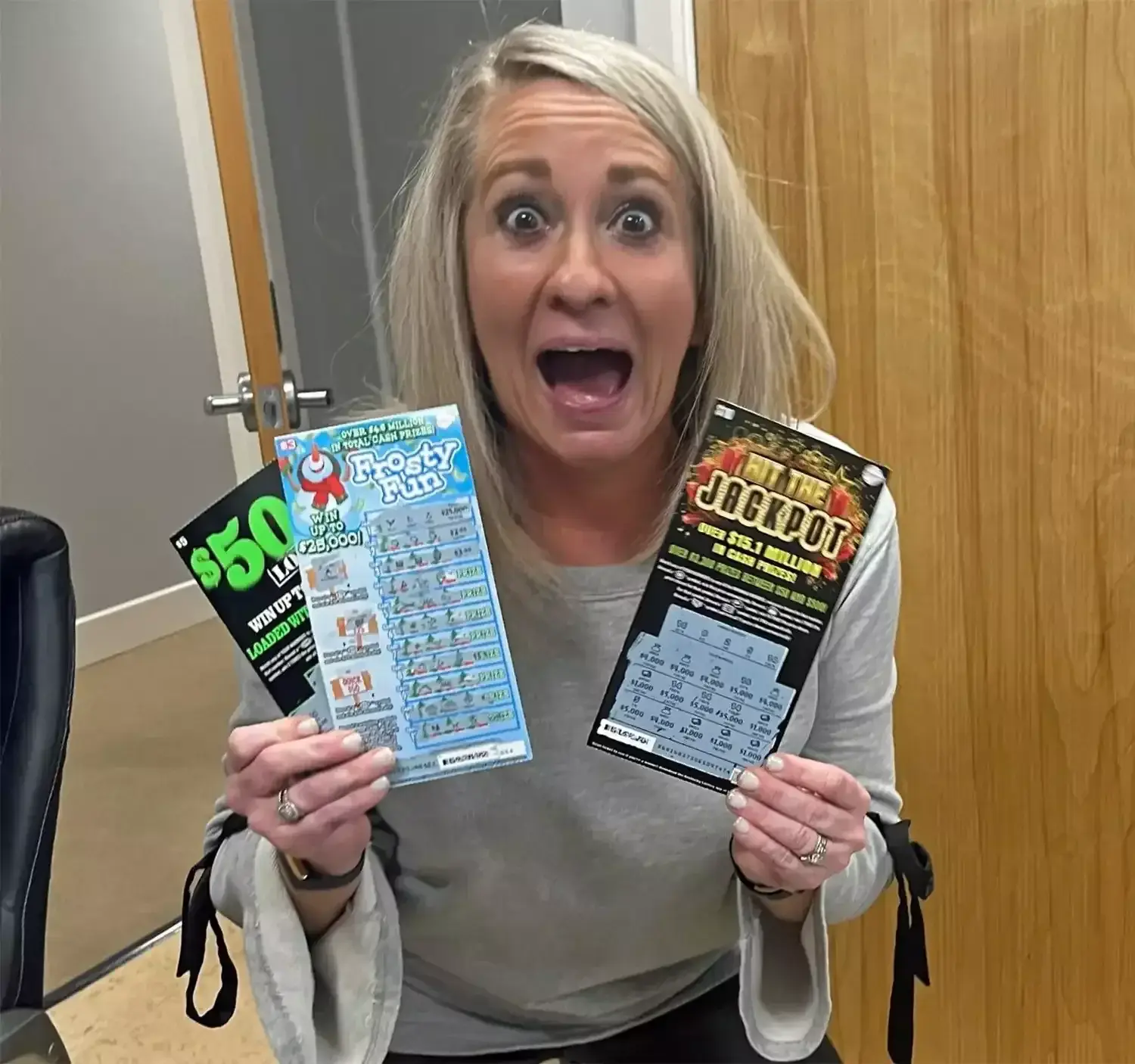 Image credit: PEOPLE | Kentucky Lottery via PEOPLE