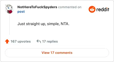 Image credit: NotHereToFuckSpyders | NotHereToFuckSpyders