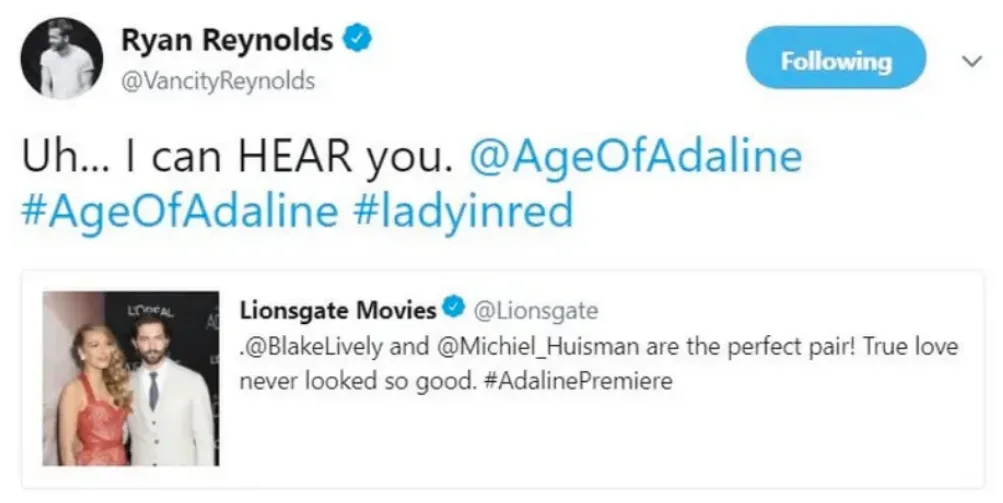 Image credit: Twitter | @VancityReynolds