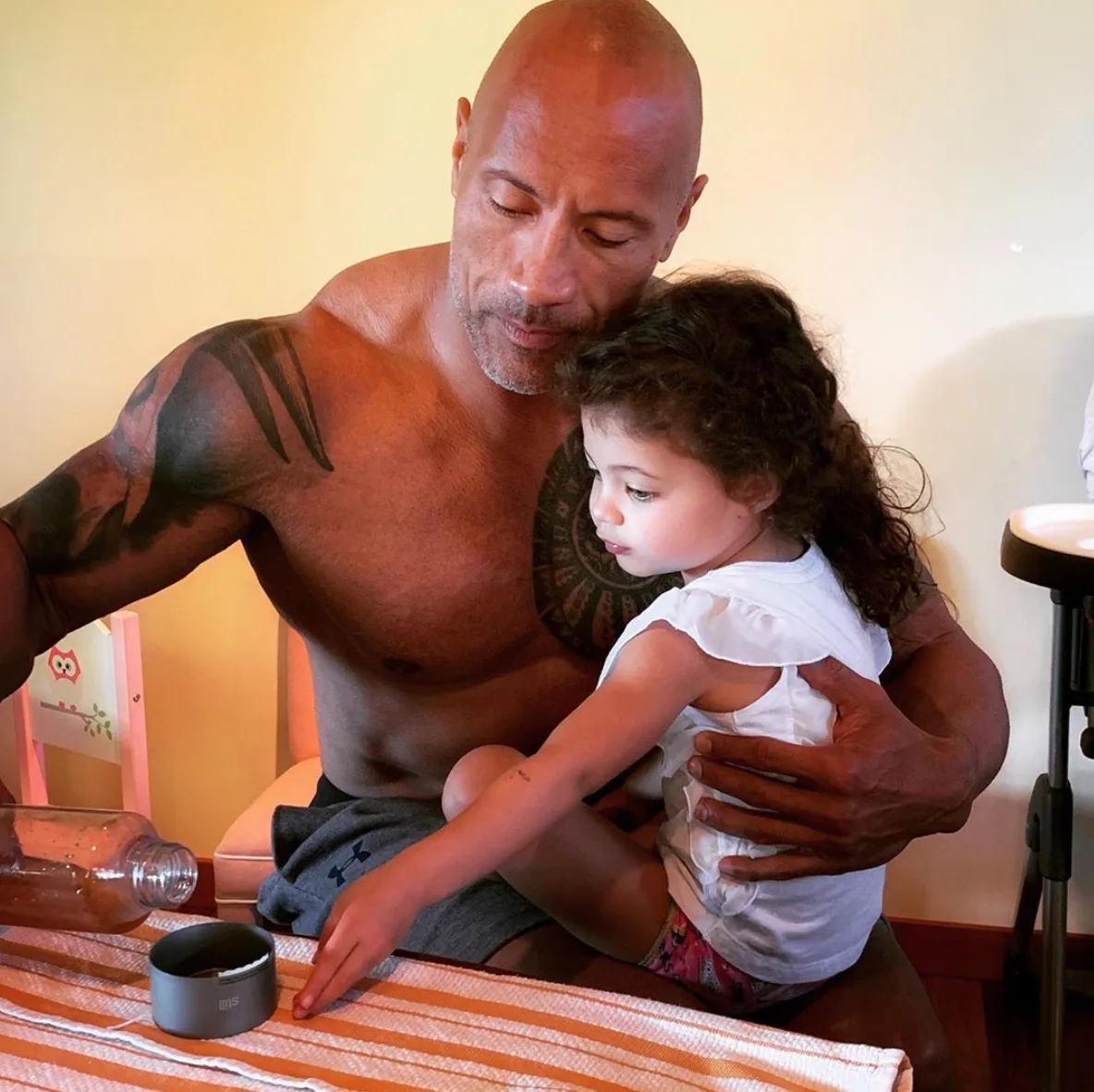 Image credit: Instagram | @therock