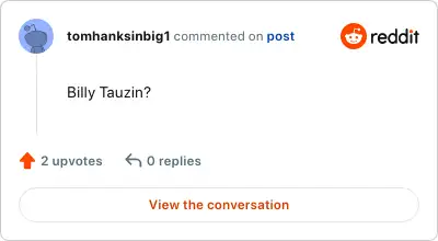 Image credit: tomhanksinbig1 | tomhanksinbig1